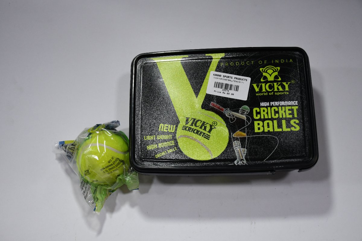 Vicky Tennis Ball Cricket Ball